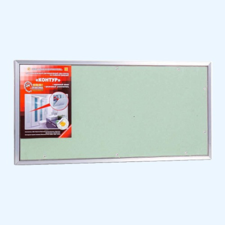 КР 60х30 КОНТУР 2.0 Люк под плитку со съемной дверцей и нажимным замком